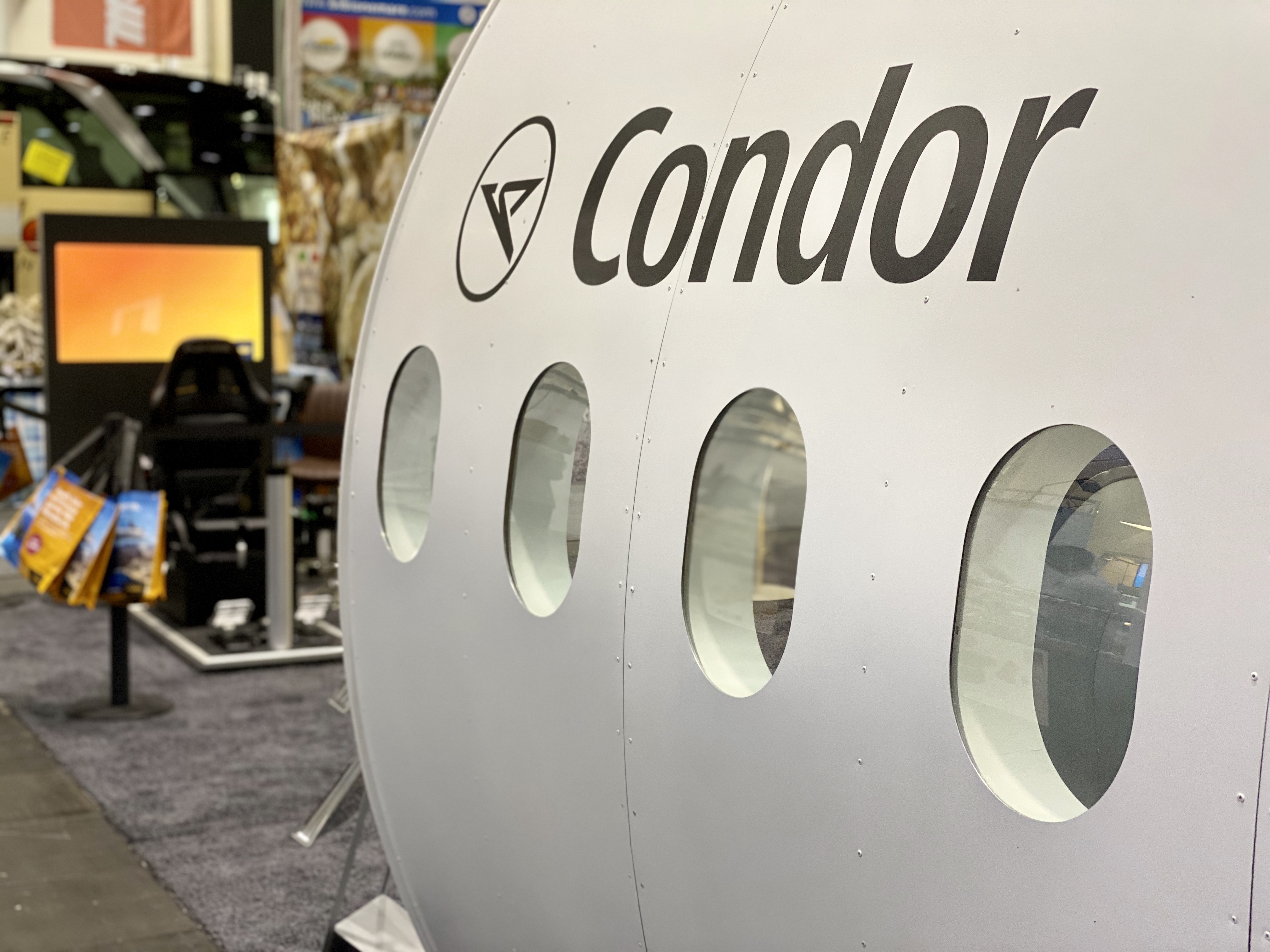 Condor Messestand in Hamburg 2020