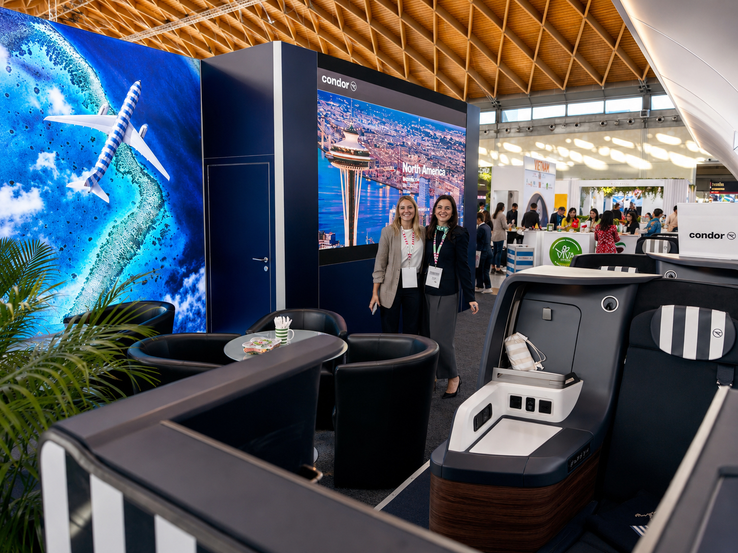 Condor Messestand auf der TTG Rimini 2025